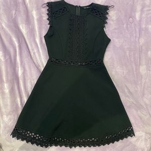 Zara; black mini dress; size xs